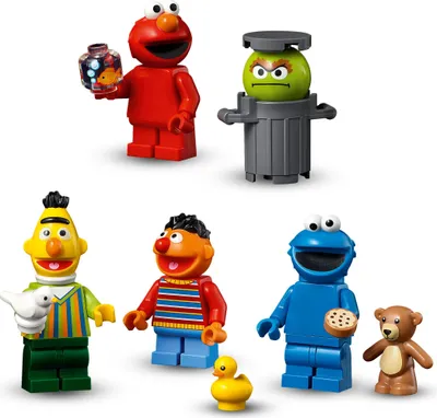 Obrázok produktu pre LEGO Ideas 123 Sesame Street, Stavebnica, 18 rok / roky, Plast, 1367 kusov, 1,9 kg