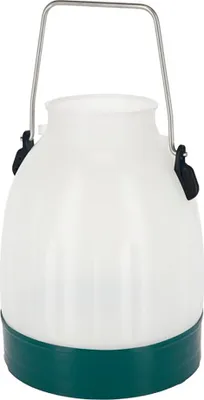 Produktbild von Kerbl Melkeimer 30 Liter, halbtransparent, grün,  Bügelhöhe 143 mm, 151031