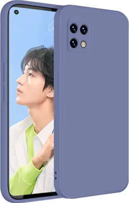 Immagine prodotto di Custodia per OPPO Reno4 SE Morbido silicone liquido, custodia in gomma antiurto Grigio