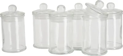 Produktbild von VBS XXL Vorratsgläser 6 Stück 11x6cm 120ml