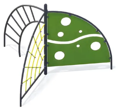 Produktbild von Spielplatz Hängeübergänge Kletterstangen Turnstangen Hangelstangen Klettergriffe