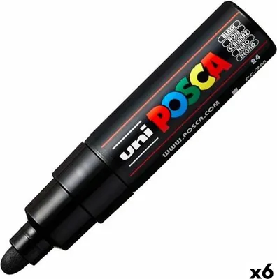 Image de Uni-Ball PC-7M marqueur Pointe ogive Noir