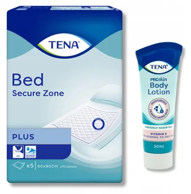 Produktbild von Tena Bed Plus Inkontinenzauflage, 5 Stück, 90x60 cm