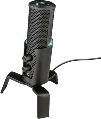 Produktbild von Trust GXT 258 Fyru, PC-Mikrofon, -36 dB, 30 - 18000 Hz, 200 Ohm, 16 Bit, 48 kHz