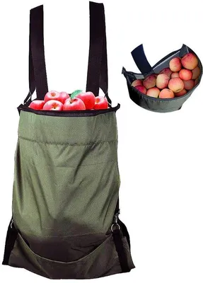 Image de Panier de jardin pour fruits et légumes - imperméable - vert - uni