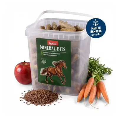 Produktbild von PANTO Mineral Bits 16mm 3,2kg - Mineral-Leckerli für Pferde - Stoffwechsel, Fell & Hufe