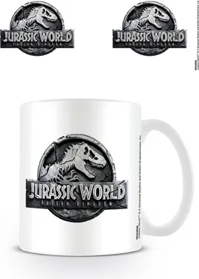 Produktbild von Jurassic World - Lizenz Tassen - Fallen Kingdom - Logo