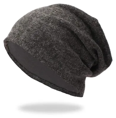 Obrázek produktu pro Čepice Slouch Beanie pro muže i ženy – pletená čepice pro podzim a zimu