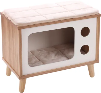 Immagine prodotto di Letto per gatti FLAMINGO Fino TV 50x29x41 cm Marrone