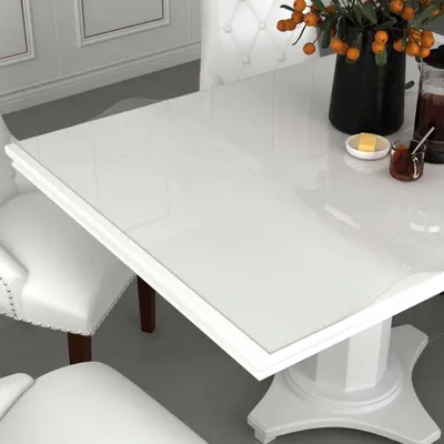 Produktbild von vidaXL Tischfolie Transparent 180x90 cm 1,6 mm PVC