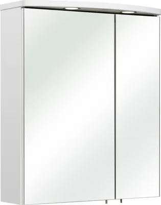Produktbild von Pelipal Serie 3006 Spiegelschrank 3850.146112 Korpus Schneeweiß Glanz 60 cm