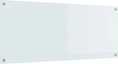 Obrázok produktu pre Kuchynský obklad Biela 120 x 50 cm tvrdené sklo