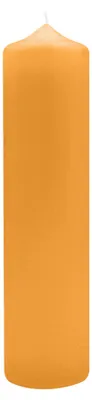 Produktbild von Spitzkopf Stumpen Kerzen Mais Gelb 30 x Ø 6 cm, 6 Stück