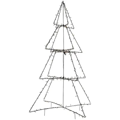 Productafbeelding van Star Trading LED-lichtboom "Foldy", 200 warmwitte LED's