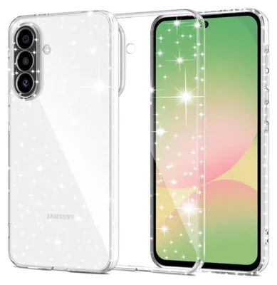 Produktbild von Techsuit – SparkleSkin-Serie transparente Schutzhülle für Samsung Galaxy A57 5G – transparent