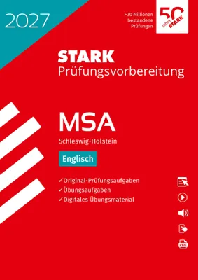 Produktbild von STARK Englisch - MSA 2027 Schleswig-Holstein - Prüfungsvorbereitung