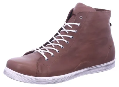 Productafbeelding van Andrea Conti sneaker, model high 0341500, damesschoenen, veterschoenen met rits, maat: 37