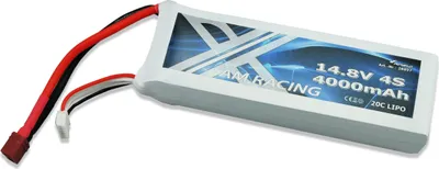 Produktbild von Amewi LiPo Akku 4S 14,8V 4000mAh 20C Softcase, DEANS