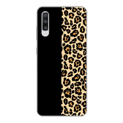 Produktbild von MuchoWow® Handyhülle Schutzhülle Hülle für Samsung Galaxy A70 Panther Druck - Design - Tiere Silikon Softcase Handy Hülle - Schutzhaube