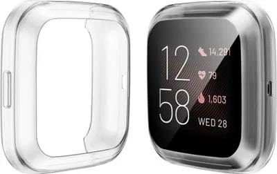 Produktbild von Strap-it Fitbit Versa 2 TPU-Schutzhülle (Transparent)