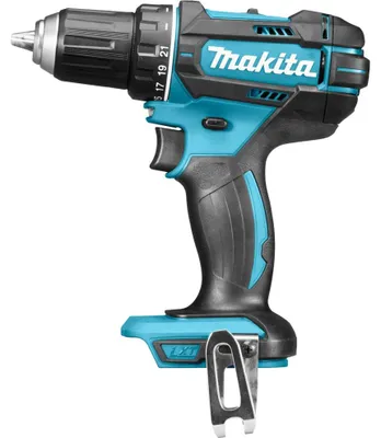 Produktbild von Makita DDF482ZJ, Handbohrmaschine, Ohne Schlüssel, Schwarz, Blau, 1,3 cm, 3,8 cm, 1,3 cm