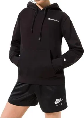 Produktbild von Champion Pullover Kapuzenpullover aus Baumwollfleece mit kleinem Logo-Schriftzug