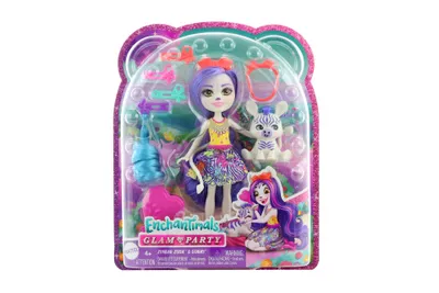 Obrázek produktu pro Enchantimals Glam Party HNV28, Módní panenka, Ženy, 4 rok/roky, Chlapec/děvče, 155 mm, Vícebarevný