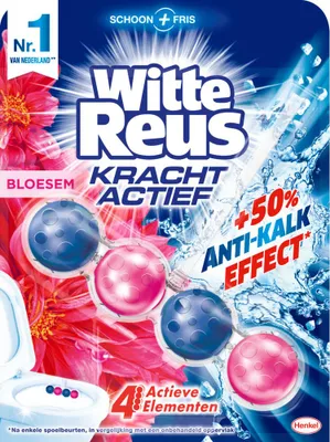 Productafbeelding van White Giant - Power Active toiletblok - Bloemengeur - 1 toiletblok - 1 stuk