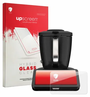 Produktbild von upscreen Schutzglas für Vorwerk Thermomix TM7 Schutzfolie Panzer Folie Glas Display Schutz klar