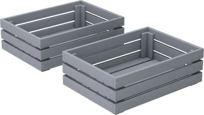 Obrázek produktu pro Vicco Zásuvka Novaro, Sada 2 kusů, Šedá