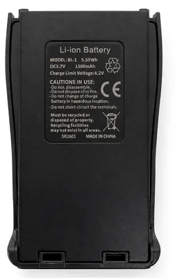Image de Batterie USB-C pour Baofeng BF-888S 1500 mAh, recharge Type-C BL-1