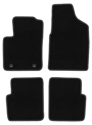 Immagine prodotto di Tappetini in moquette per Ford Ka MK2 2008-2012 (hatchback) – set 4 pezzi, neri, su misura – Wielganizator BASIC