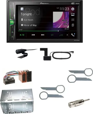 Produktbild von Pioneer DMH-A3300DAB USB DAB+ MP3 Digitalradio Einbauset für Mercedes ML W163