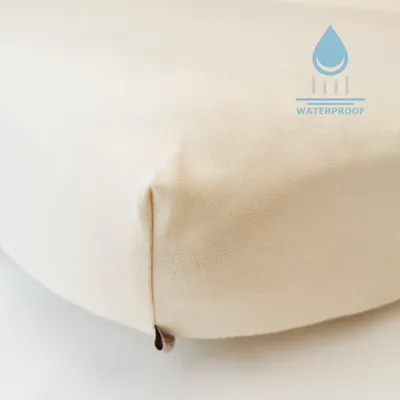 Image de Protection imperméable pour matelas - Coton - 70 x 140 cm - Beige