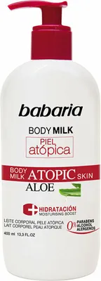 Produktbild von Babaria Aloe Vera Körpermilch für atopische Haut 0 % 400 ml