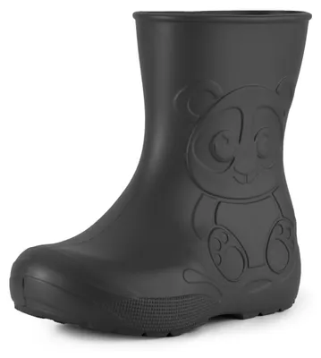 Image de Ladeheid Eva Enfants Garçons Filles Bottes de pluie LA-CA-10 (Carbone, 32/33 EU)