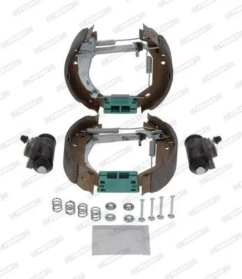 Produktbild von FERODO Bremsensatz Trommelbremse Hinten passend für PEUGEOT 205 II (20A/C) FMK582