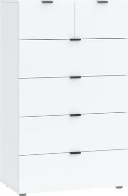 Obrázok produktu pre Šuplíková komoda ZARA - biela