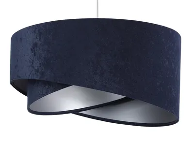 Zdjęcie produktu dla Lampa wisząca GEMSTONE granatowa/srebrna