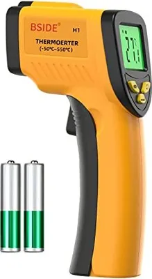 Produktbild von Bside GM320 Nichtkontakt digitaler Laser -Infrarot -Thermometer -Temperaturpistole -50 ° C 380 ° C Barbecue, Küche, Auto Industrie