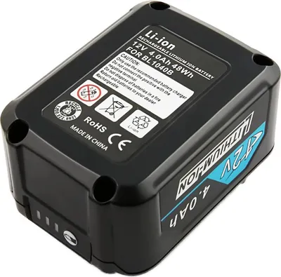 Obrázek produktu pro Avizar, Li-Ion baterie 12V 4000mAh 48Wh pro nářadí Makita BL1041B, černá