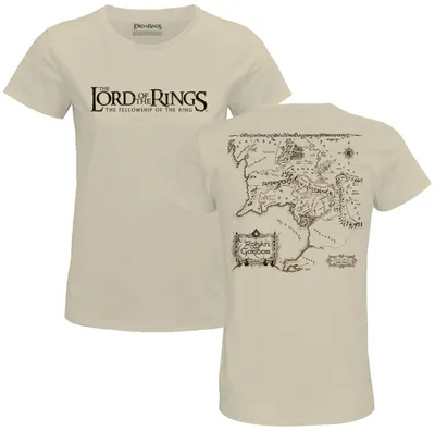 Produktbild von Der Herr der Ringe T-Shirt Damen Gondor Map sand M