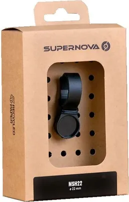 Produktbild von SUPERNOVA Tasterhalter, SB-verpackt, schwarz, für magnetisch
