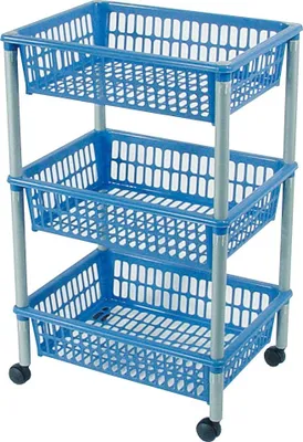 Immagine prodotto di Carrello portaoggetti KS 3 cestini Testrut