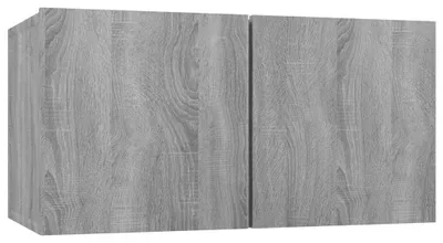 Produktbild von vidaXL TV-Wandschrank Grau Sonoma 60x30x30 cm Holzwerkstoff