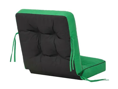 Zdjęcie produktu dla HOBBYGARDEN Poduszka na huśtawkę Venus Poduszka na ławkę Poduszka ogrodowa Poduszki na huśtawkę Poduszki na ławkę Poduszki Hollywood Swing Swing Bench Green 60 cm