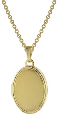 Image de trendor 75745 Pendentif pour femme avec chaîne, or sur argent 925, 40 cm