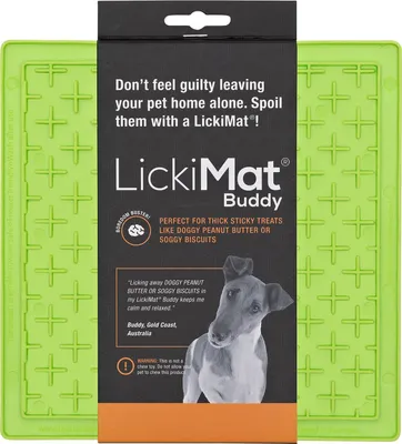 Obrázek produktu pro BUDDY lízací podložka LICKIMAT, Barva: Zelená