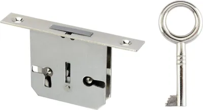 Produktbild von JuNie Möbeleinsteckschl Nutbart668:25 mm Stulp vern.