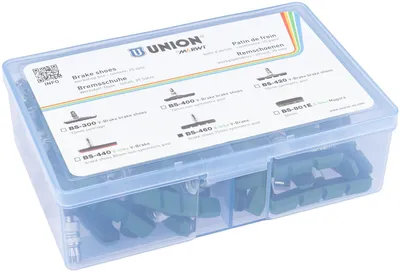 Image de UNION Patin de frein "BS-460" Pour V-Brake, 7 Emballage d'atelier à 25 paires